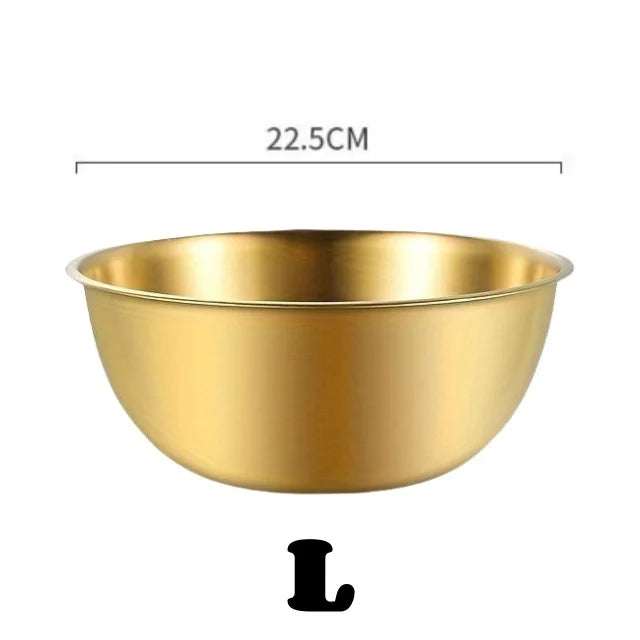 Conjunto de 1 a 3 Tigelas de Aço Inoxidável com Escala para Cozinhar, Assar e Armazenar Alimentos - Tigelas de Grande Capacidade para Misturar - Essenciais para a Cozinha Doméstica