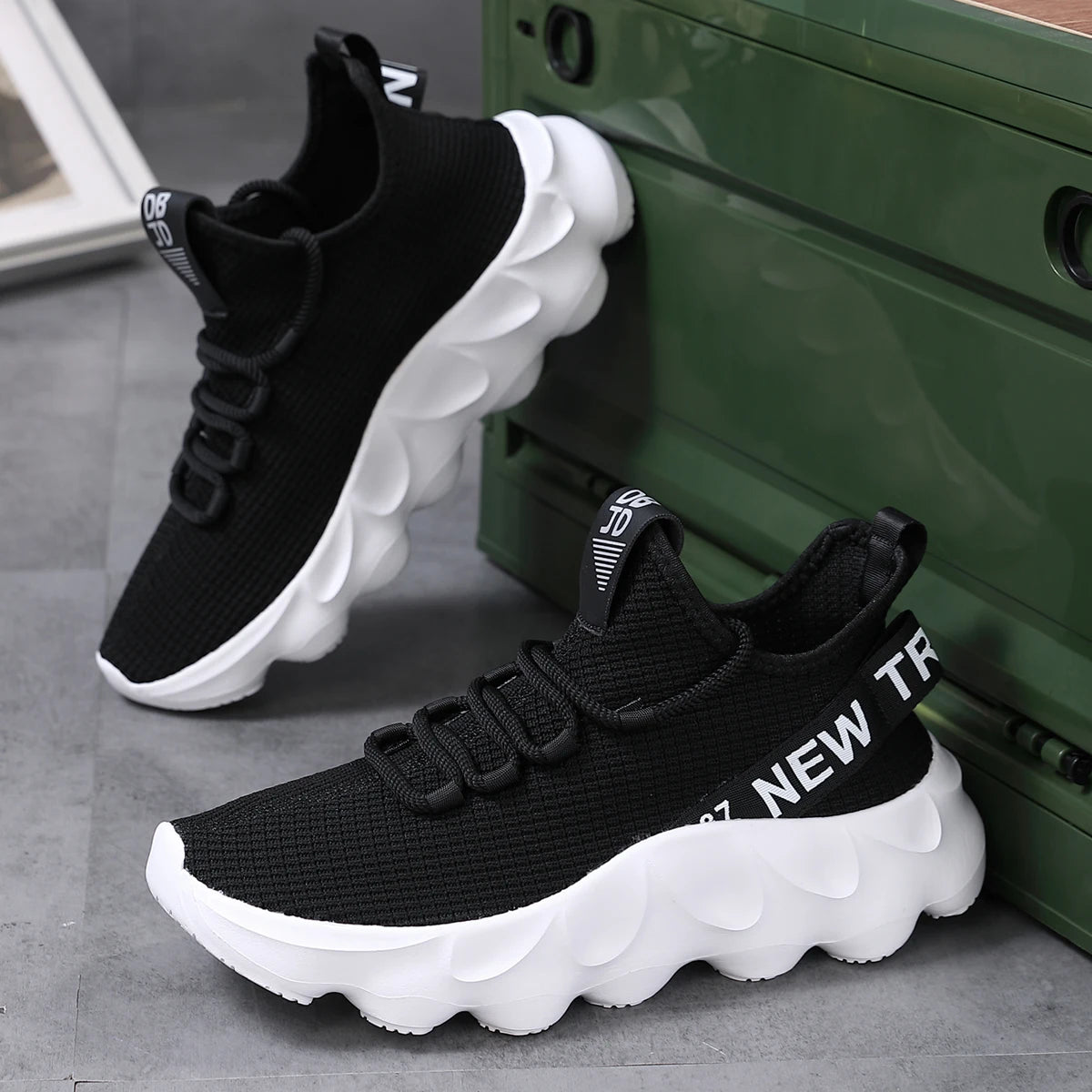Tênis Masculino Casual Esportivo Premium – Leve, Respirável e Confortável para o Dia a Dia 👟✨🏃‍♂️🔥