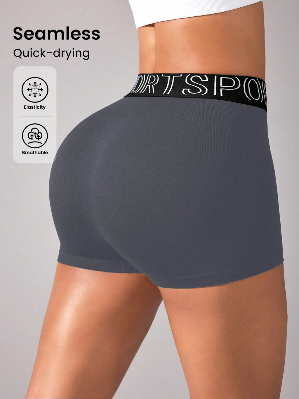 Shorts de ioga femininos, shorts fitness, leggings esportivas de cintura alta para treino de verão na academia.