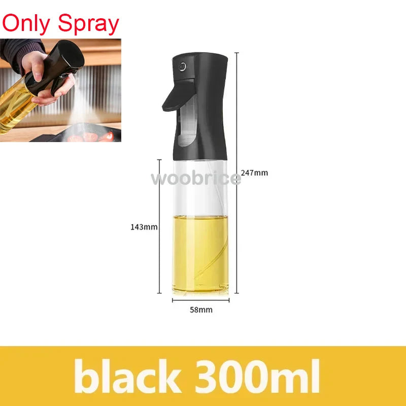 Dispensador de óleo em spray 2 em 1 para cozinha