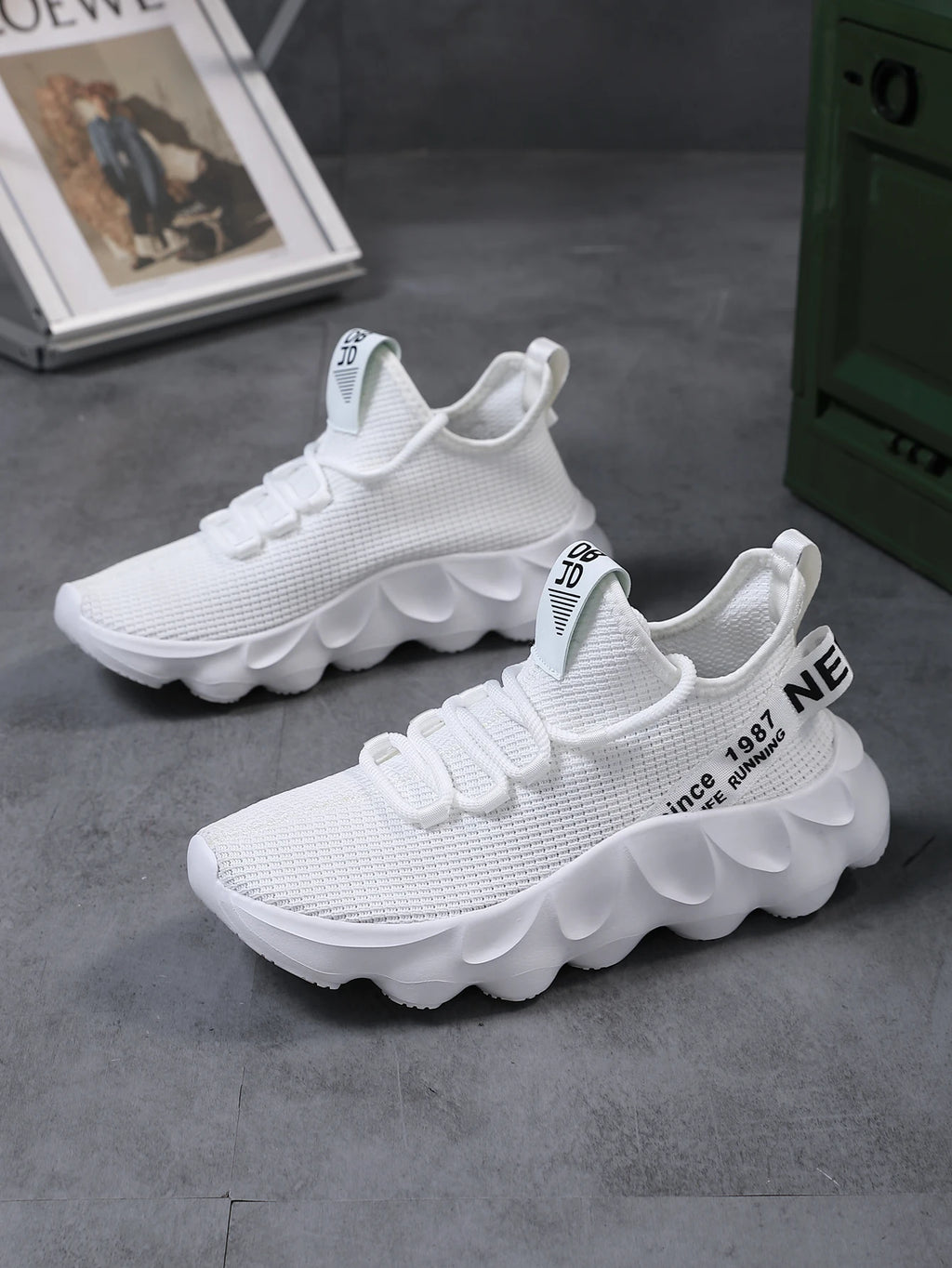 Tênis Masculino Casual Esportivo Premium – Leve, Respirável e Confortável para o Dia a Dia 👟✨🏃‍♂️🔥