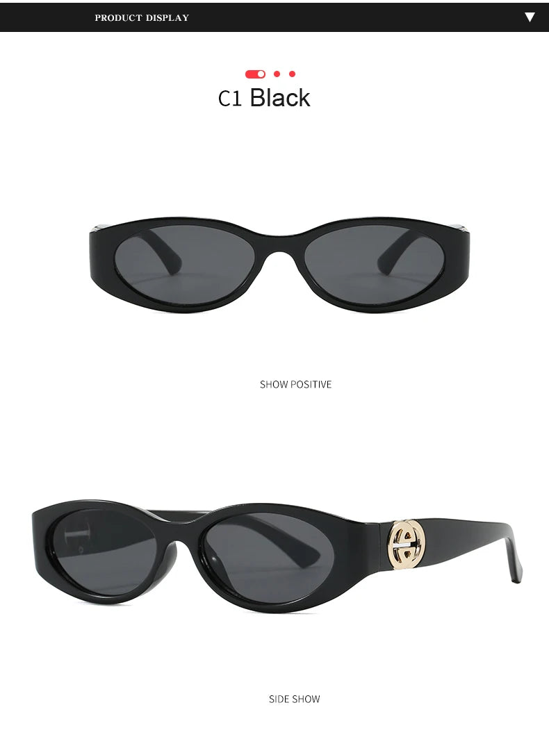 Óculos de proteção, modelo novo e moderno, óculos de sol poligonal para homens e mulheres, super estilosos e multicoloridos, óculos de sol premium com proteção UV400.