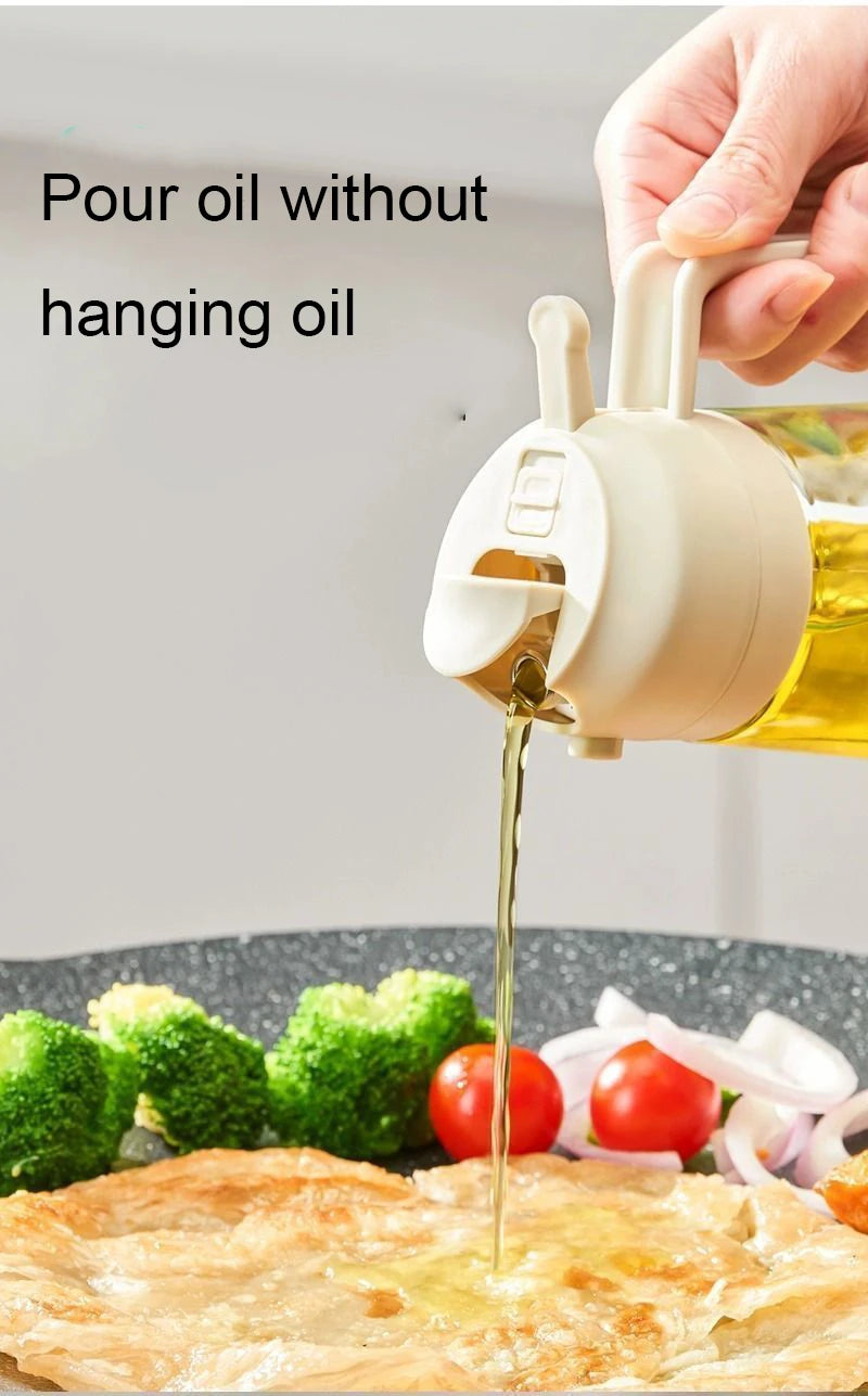Dispensador de óleo em spray 2 em 1 para cozinha