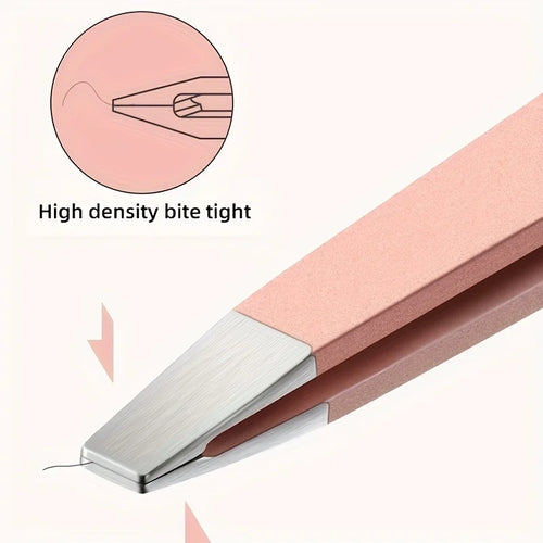 (Leve 4 e pague 2)Conjunto de 4 pinças profissionais para remoção de pelos de sobrancelha, perfeitas para uma remoção fácil e relaxante.