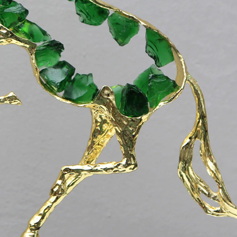 Escultura Decorativa Cisne Luxuoso – Elegância que Transforma Ambientes