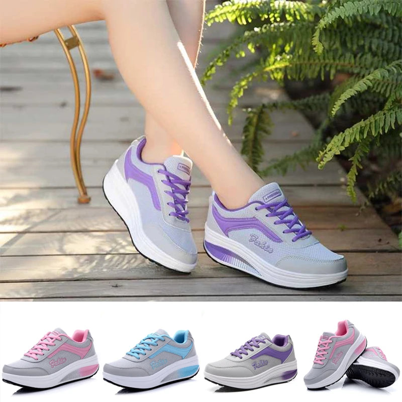 Tênis Feminino, Sapatos Vulcanizados Femininos, Sapatos Rasteiros de Alta Qualidade, Sapatos de Caminhada Femininos,