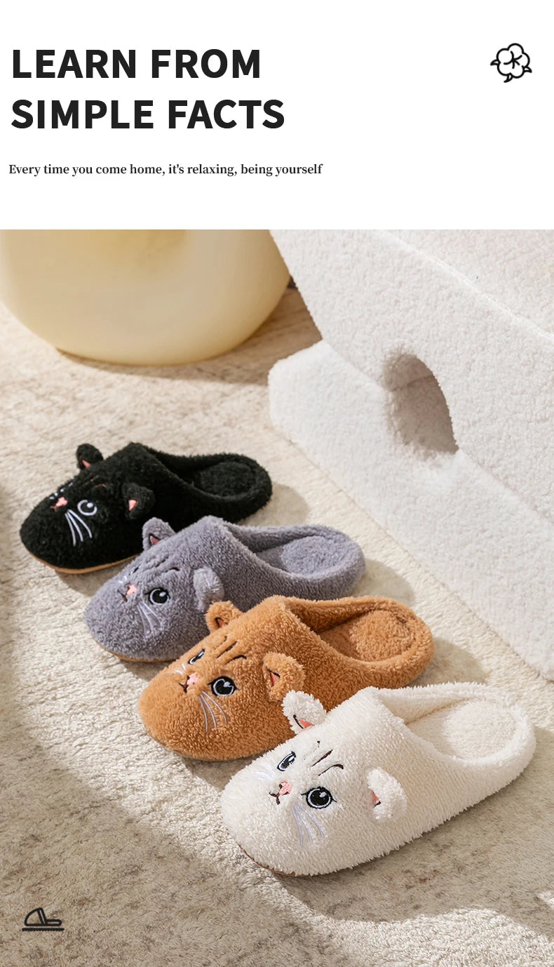 Pantufa Gatinho de Pelúcia – Conforto e Fofura para os Seus Pés