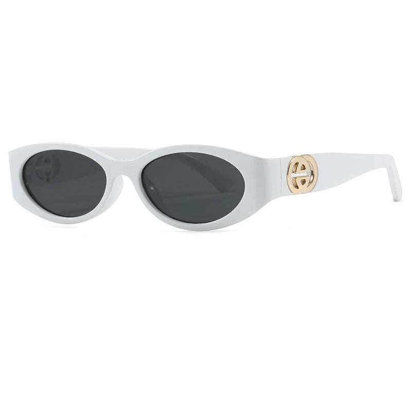 Óculos de proteção, modelo novo e moderno, óculos de sol poligonal para homens e mulheres, super estilosos e multicoloridos, óculos de sol premium com proteção UV400.
