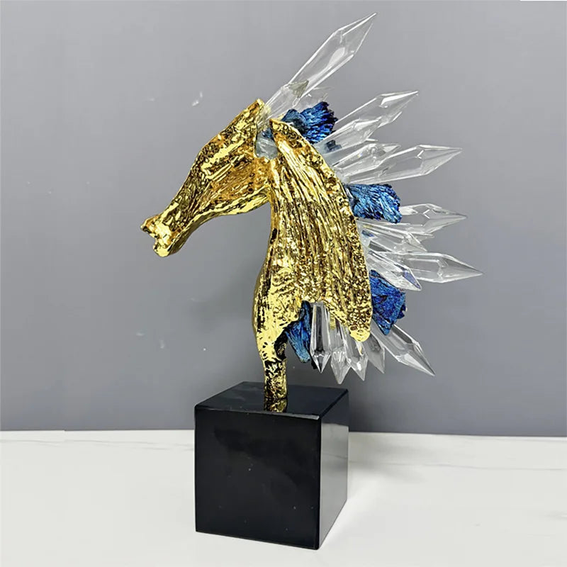 Escultura Decorativa Cisne Luxuoso – Elegância que Transforma Ambientes