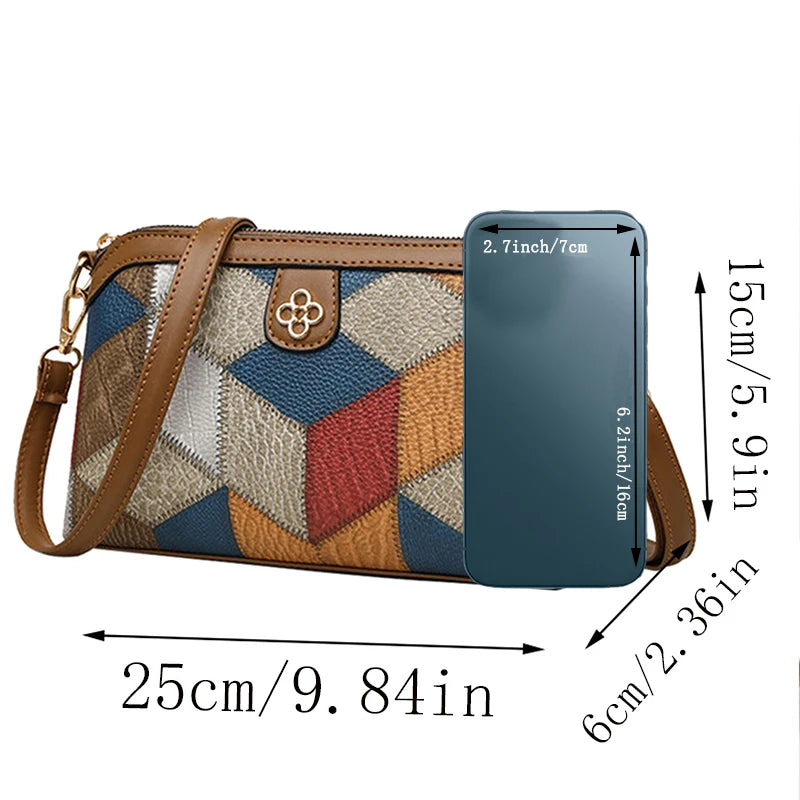bolsa transversal, bolsa de ombro de tamanho pequeno