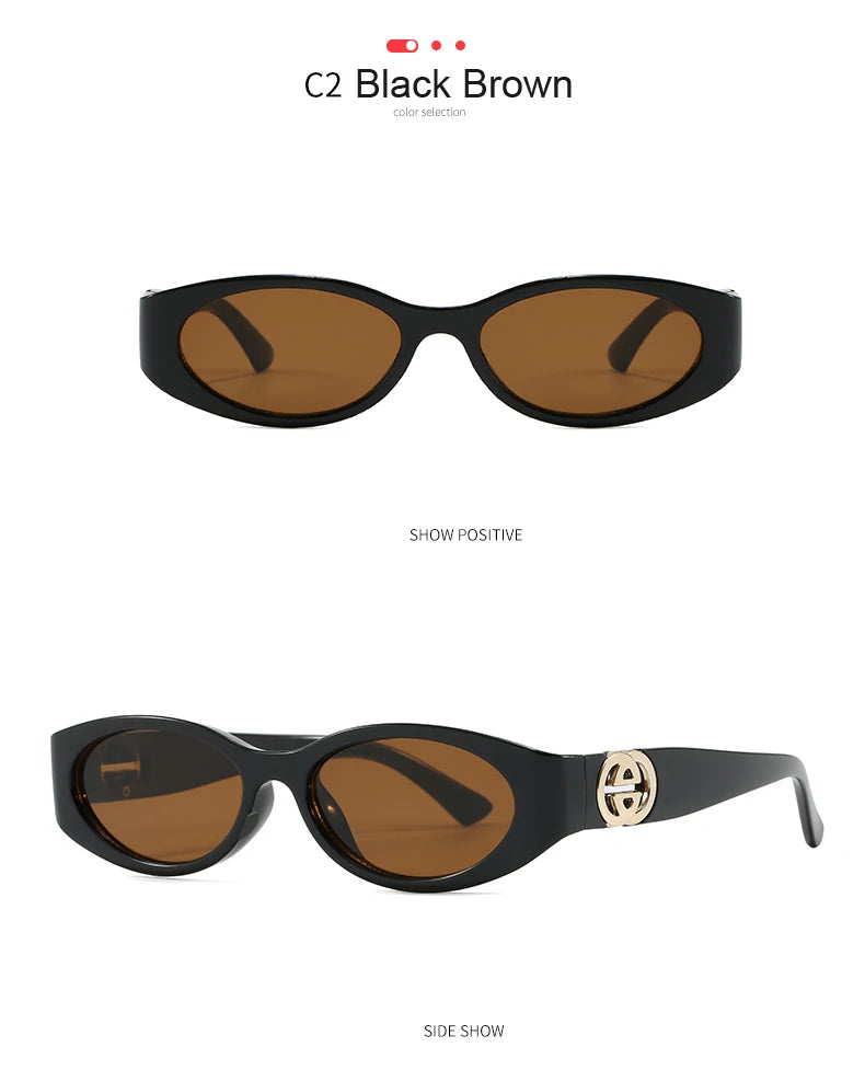 Óculos de proteção, modelo novo e moderno, óculos de sol poligonal para homens e mulheres, super estilosos e multicoloridos, óculos de sol premium com proteção UV400.