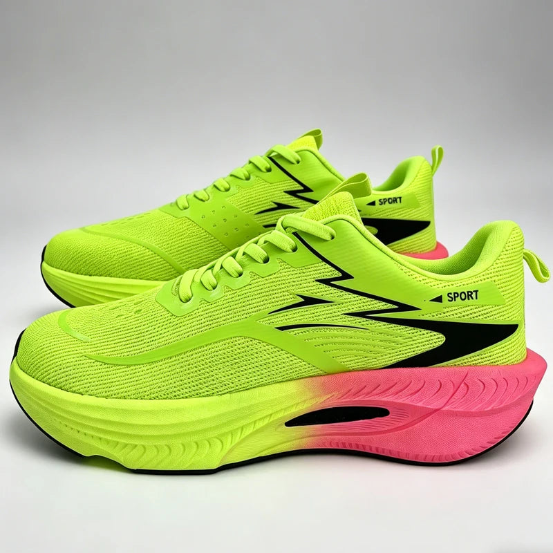 Tênis Marathon com Placa de Carbono – Desempenho, Conforto e Estilo