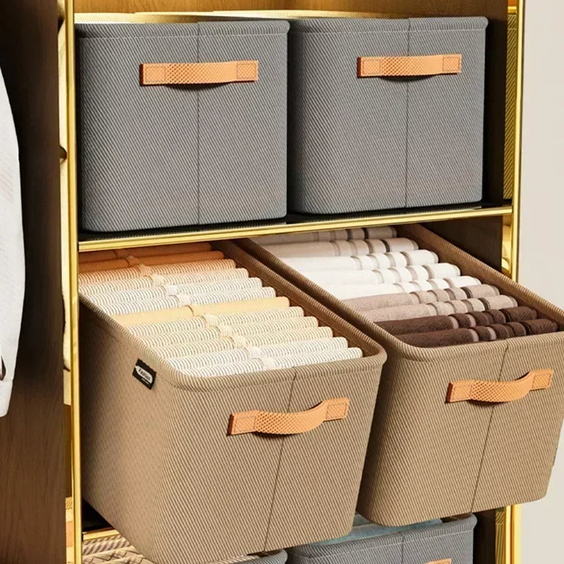 caixa organizadora para roupas de cama