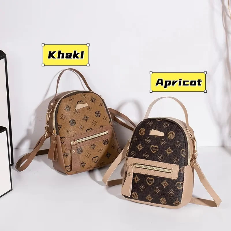 Mochila floral 2026, bolsa feminina da moda moderna e delicada para estudantes e escola.
