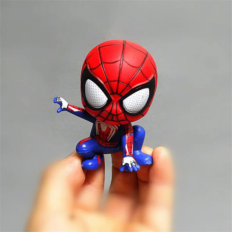 Figura de ação fofa do Homem-Aranha dos Vingadores