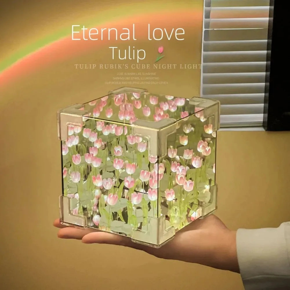 Luminária Tulipas Encantadas – Beleza, Luz e Sofisticação em um Só Produto