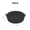 Forros de silicone para fritadeira a ar, panela de silicone reutilizável