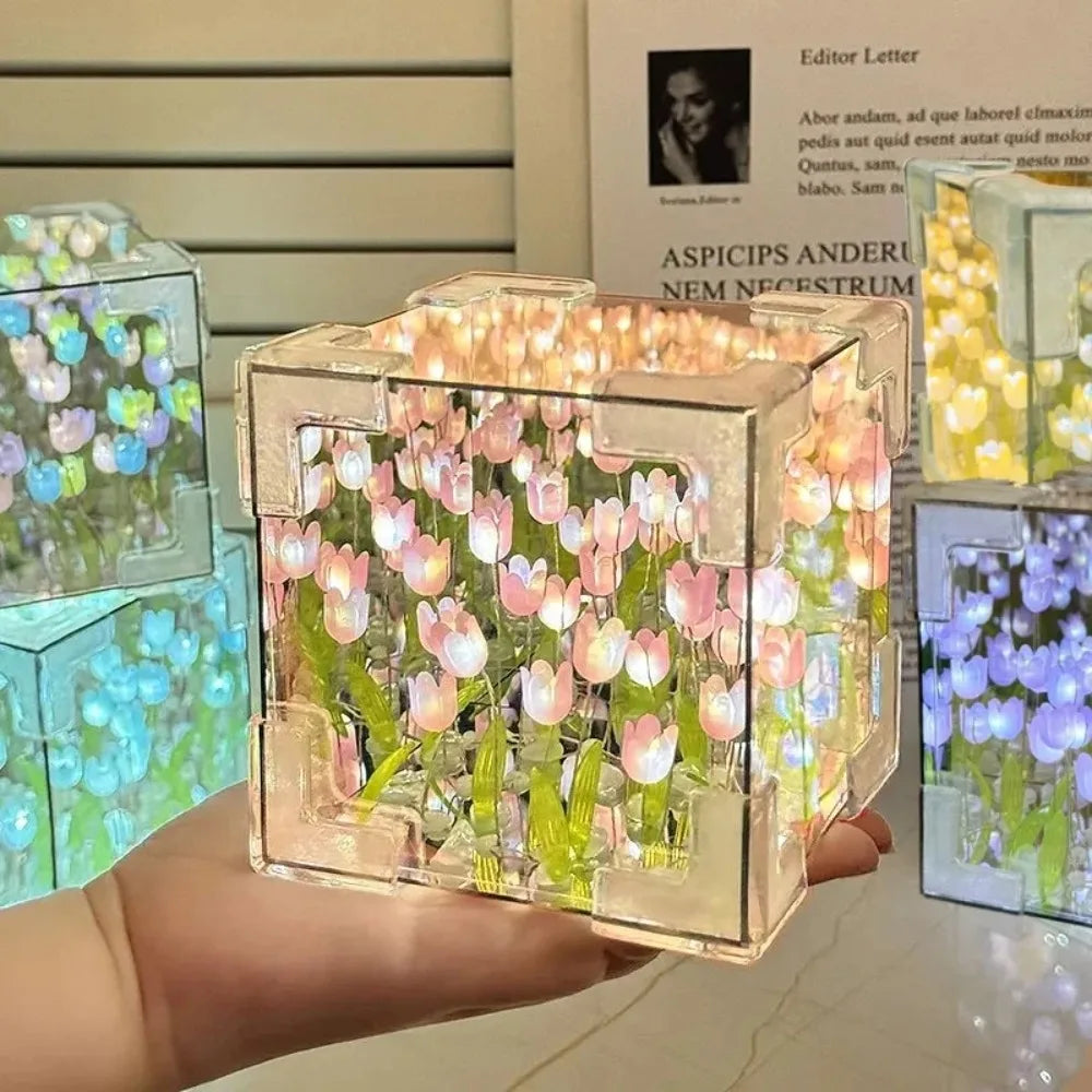 Luminária Tulipas Encantadas – Beleza, Luz e Sofisticação em um Só Produto