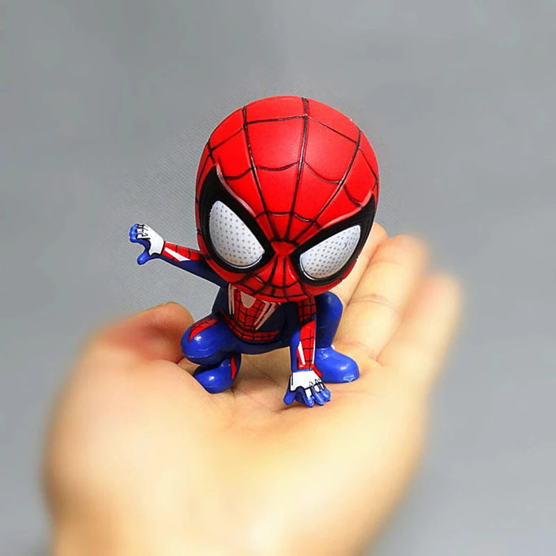 Figura de ação fofa do Homem-Aranha dos Vingadores