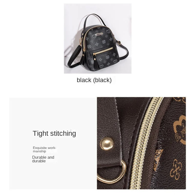 Mochila floral 2026, bolsa feminina da moda moderna e delicada para estudantes e escola.