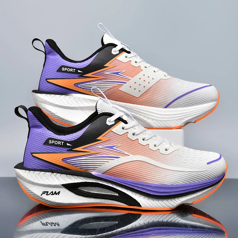Tênis Marathon com Placa de Carbono – Desempenho, Conforto e Estilo