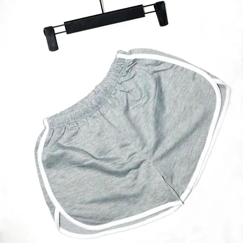 Shorts elásticos femininos, folgados, de secagem rápida, finos para corrida, fitness e lazer
