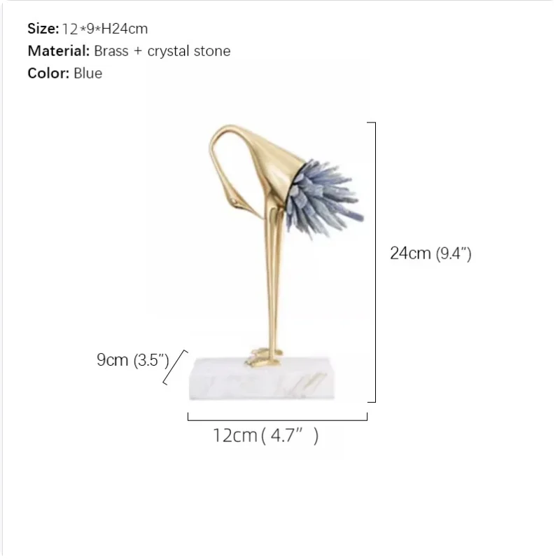 Escultura Decorativa Cisne Luxuoso – Elegância que Transforma Ambientes