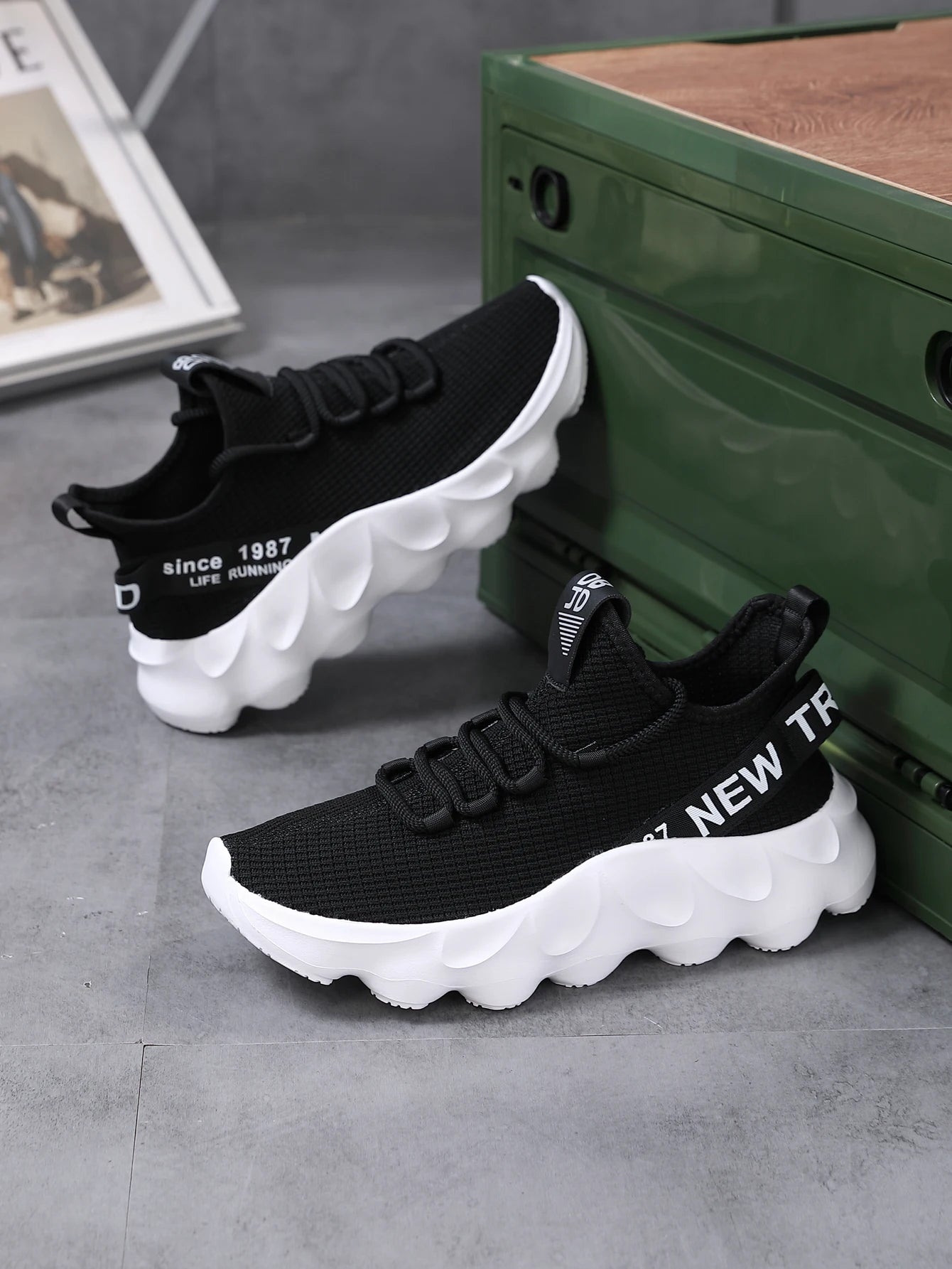Tênis Masculino Casual Esportivo Premium – Leve, Respirável e Confortável para o Dia a Dia 👟✨🏃‍♂️🔥
