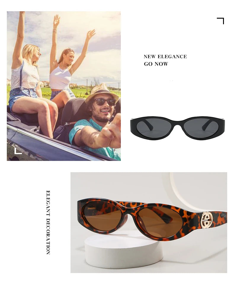 Óculos de proteção, modelo novo e moderno, óculos de sol poligonal para homens e mulheres, super estilosos e multicoloridos, óculos de sol premium com proteção UV400.