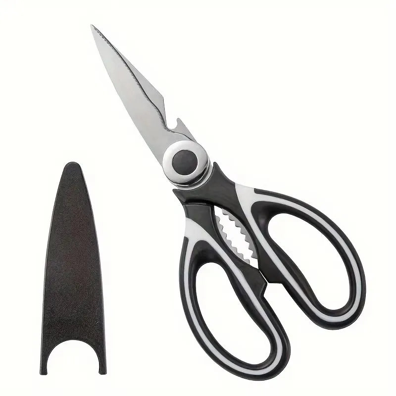 Tesoura multifuncional de cozinha, tesoura para cortar peixe, legumes, carnes e frango