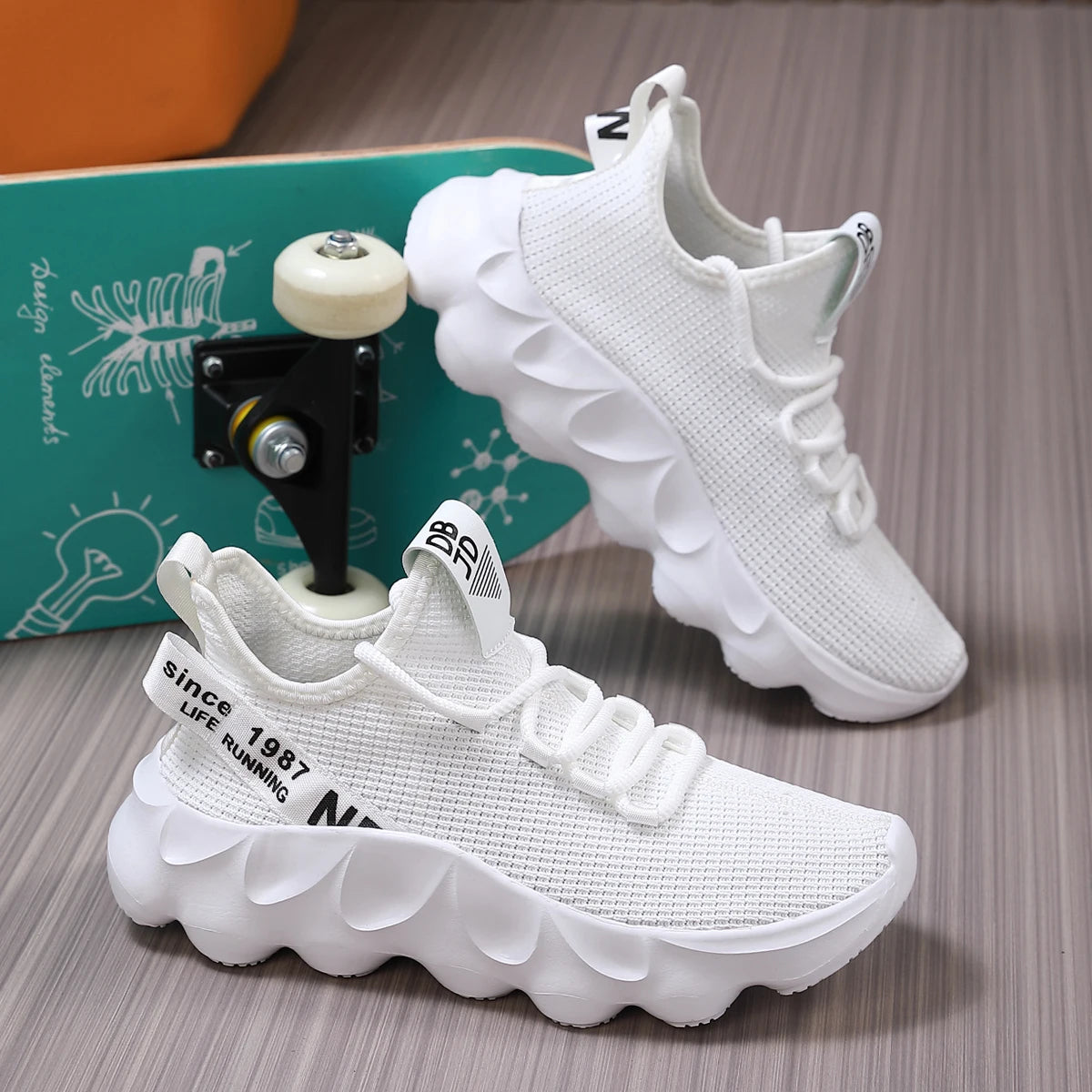 Tênis Masculino Casual Esportivo Premium – Leve, Respirável e Confortável para o Dia a Dia 👟✨🏃‍♂️🔥