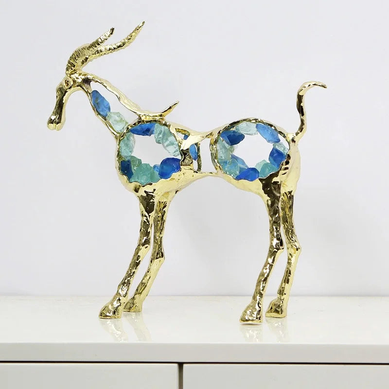 Escultura Decorativa Cisne Luxuoso – Elegância que Transforma Ambientes