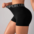 Shorts de ioga femininos, shorts fitness, leggings esportivas de cintura alta para treino de verão na academia.