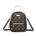Mochila floral 2026, bolsa feminina da moda moderna e delicada para estudantes e escola.