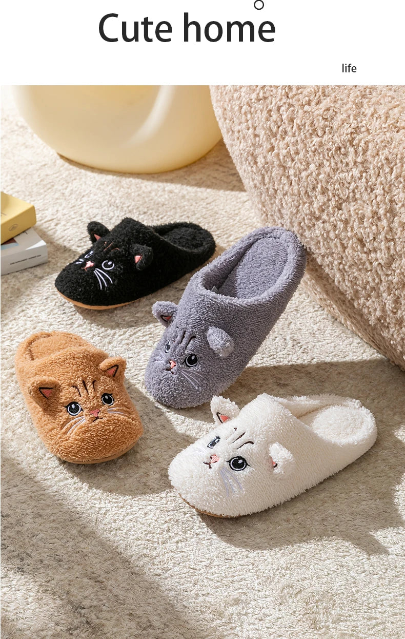 Pantufa Gatinho de Pelúcia – Conforto e Fofura para os Seus Pés