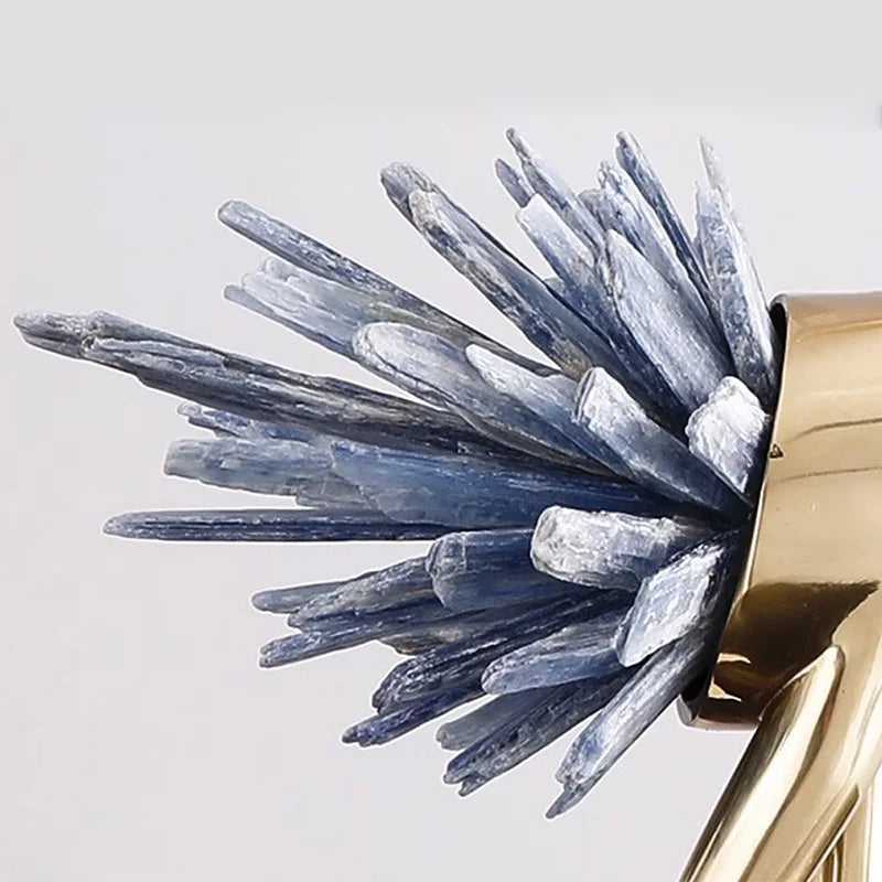 Escultura Decorativa Cisne Luxuoso – Elegância que Transforma Ambientes