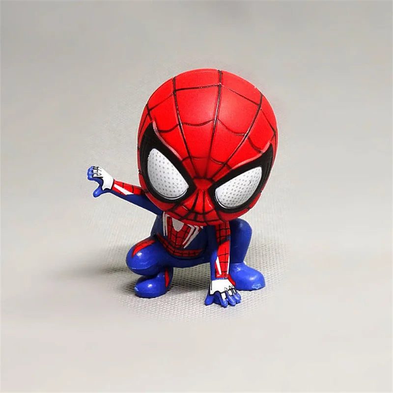 Figura de ação fofa do Homem-Aranha dos Vingadores