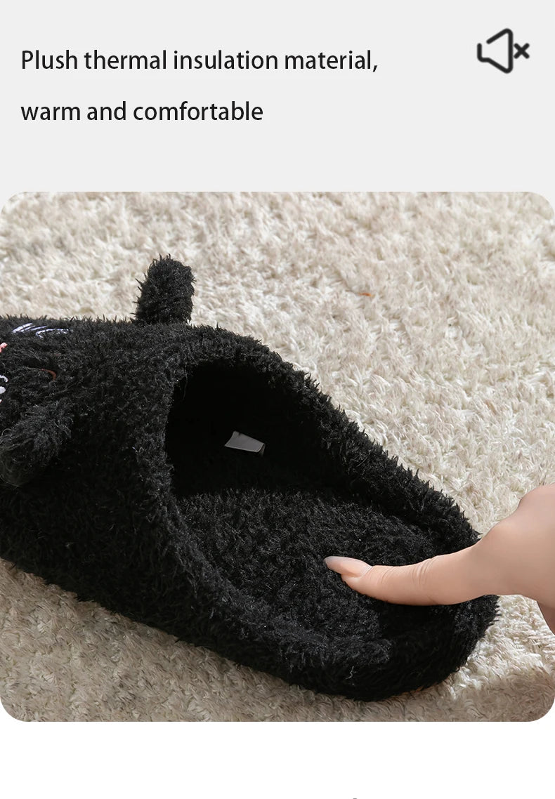 Pantufa Gatinho de Pelúcia – Conforto e Fofura para os Seus Pés