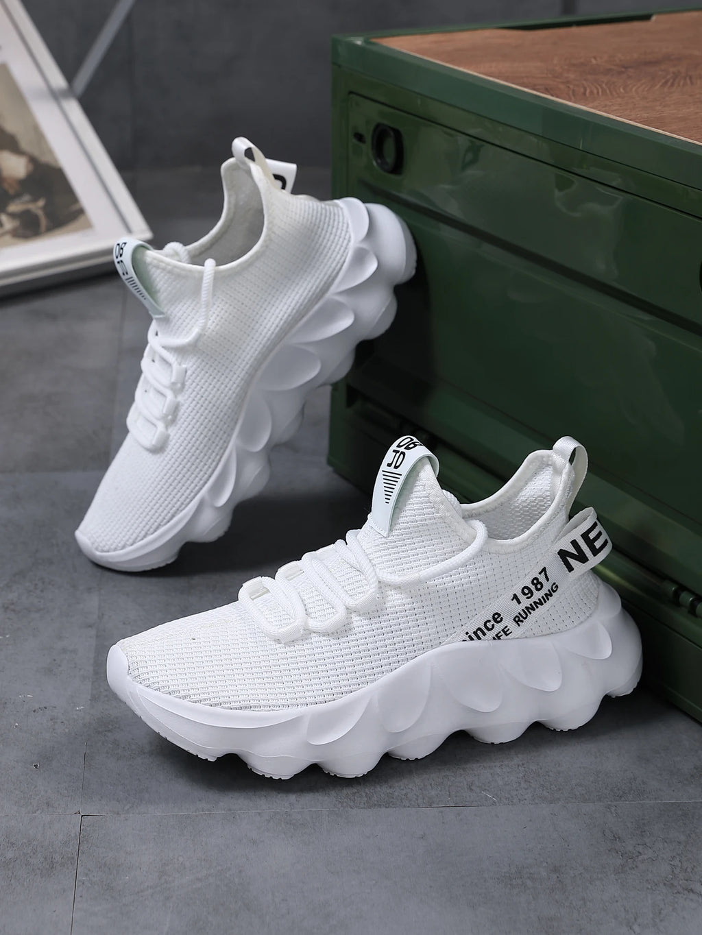 Tênis Masculino Casual Esportivo Premium – Leve, Respirável e Confortável para o Dia a Dia 👟✨🏃‍♂️🔥