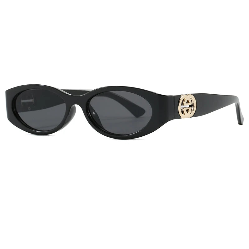 Óculos de proteção, modelo novo e moderno, óculos de sol poligonal para homens e mulheres, super estilosos e multicoloridos, óculos de sol premium com proteção UV400.