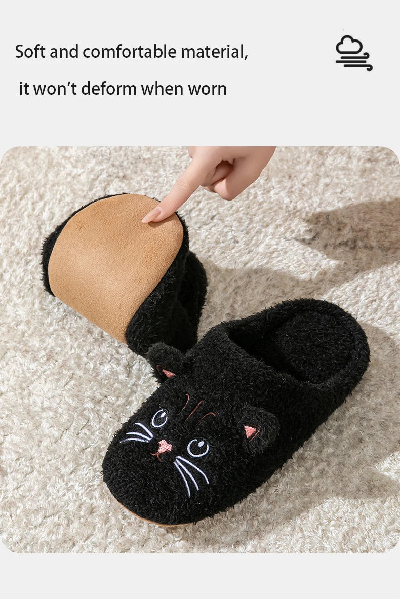 Pantufa Gatinho de Pelúcia – Conforto e Fofura para os Seus Pés