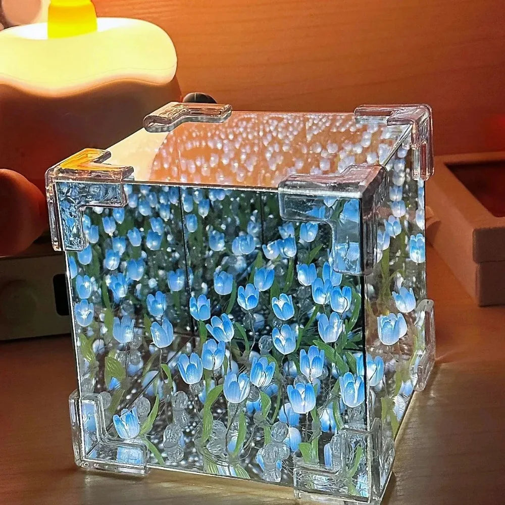 Luminária Tulipas Encantadas – Beleza, Luz e Sofisticação em um Só Produto