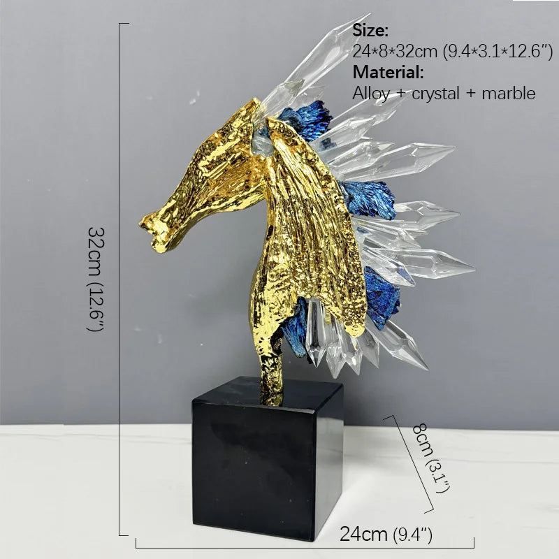Escultura Decorativa Cisne Luxuoso – Elegância que Transforma Ambientes